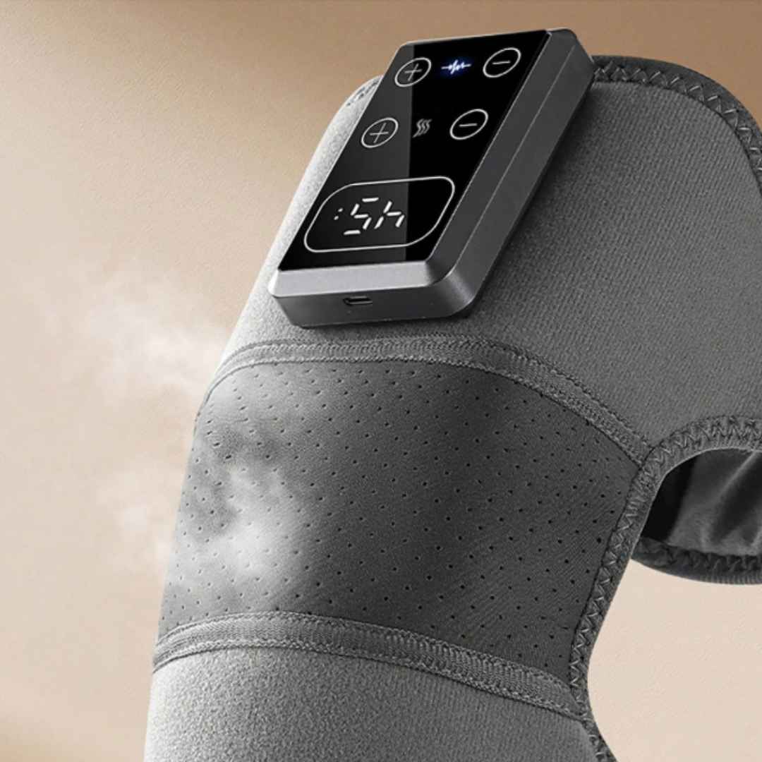 Rodillera Térmica con Vibración y Calor Recargable